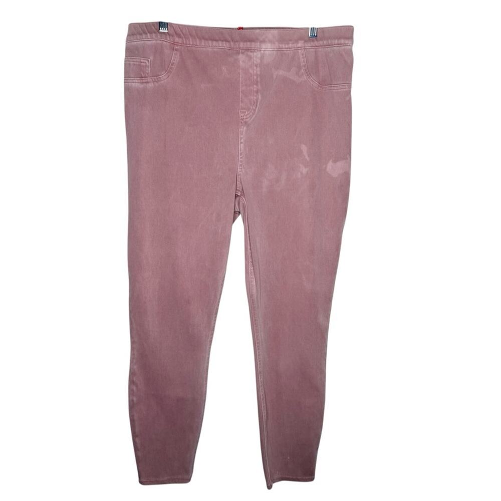 SPANX / light pink Jean-ish ankle leggings / 2X